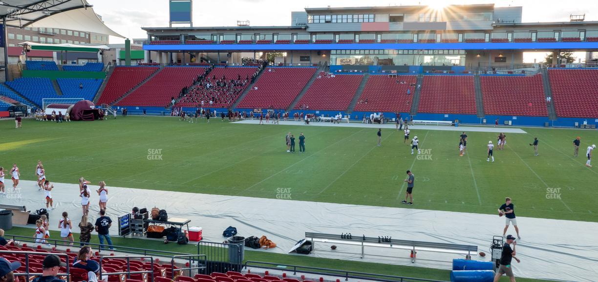 Toyota Stadium - Section 128 Seat View