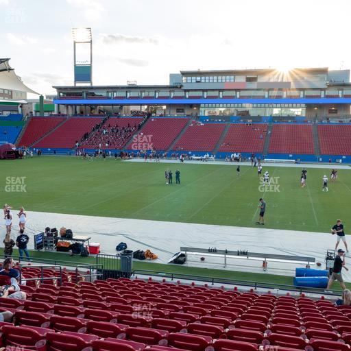 Toyota Stadium - Section 128 Seat View