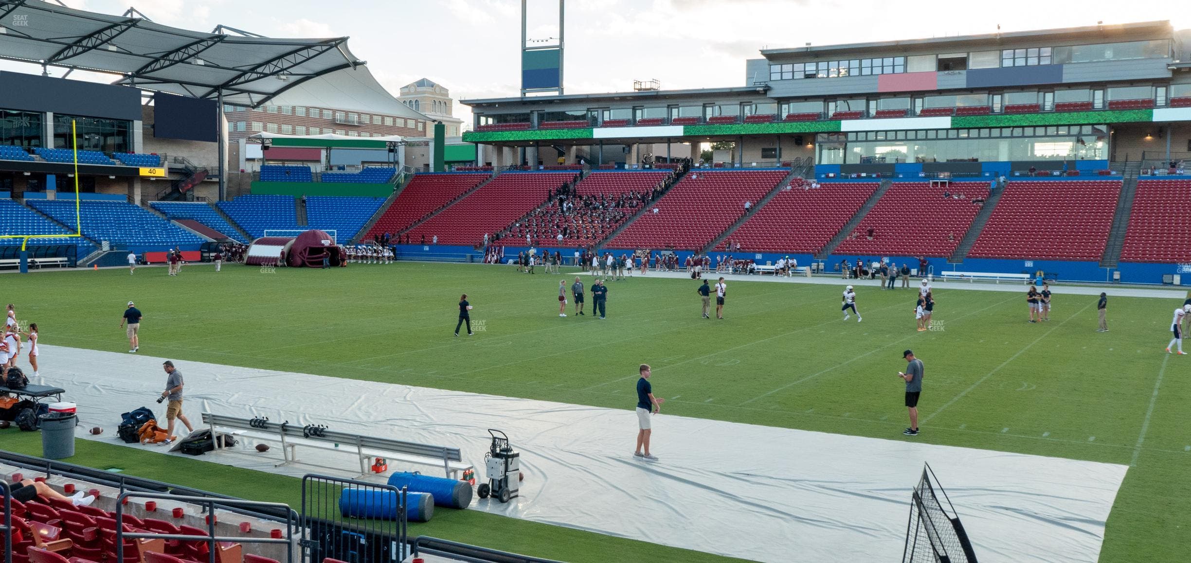 Toyota Stadium - Section 129 Seat View