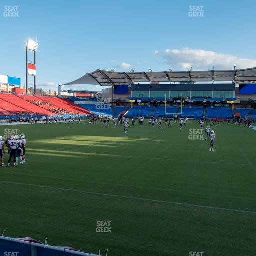 Toyota Stadium - Section Budweiser Beer Garden Seat View