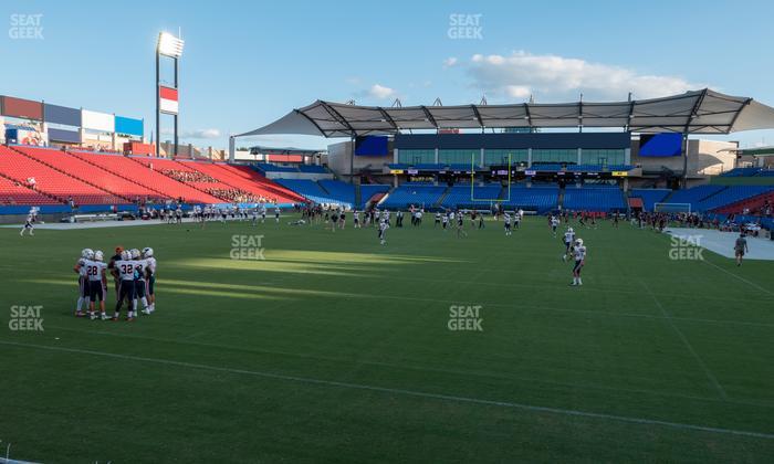 Toyota Stadium - Section Budweiser Beer Garden Seat View