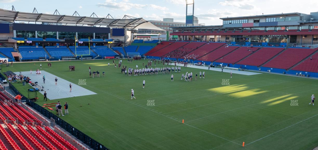 Toyota Stadium - Section Terrace 133 Seat View