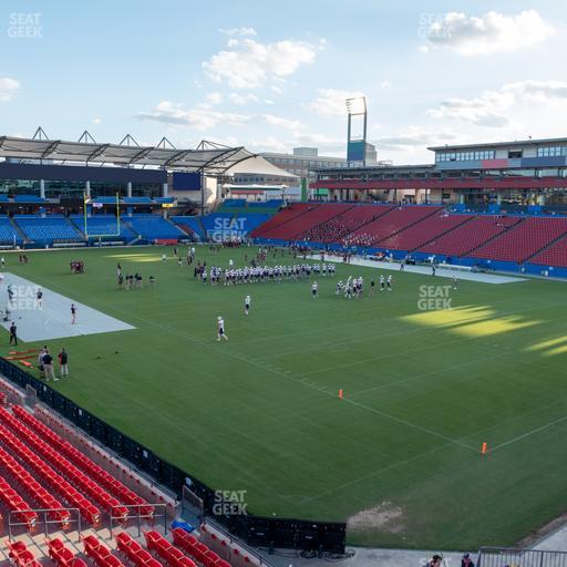 Toyota Stadium - Section Terrace 133 Seat View