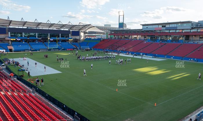 Toyota Stadium - Section Terrace 133 Seat View