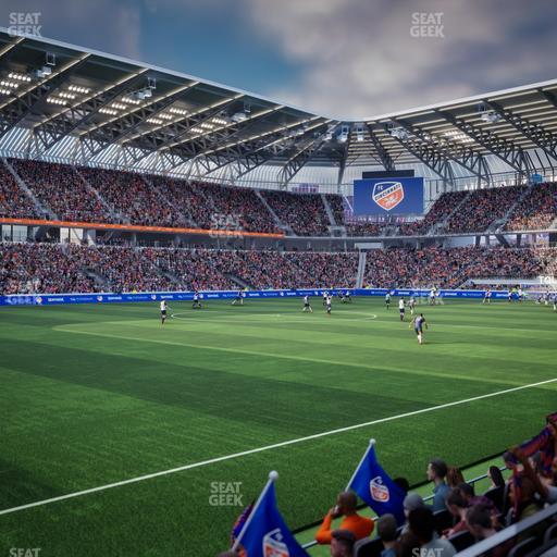 TQL Stadium - Section 101 Seat View