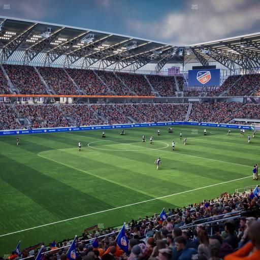 TQL Stadium - Section 101 Seat View