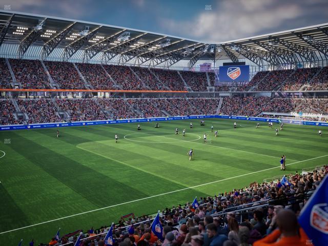 TQL Stadium - Section 101 Seat View