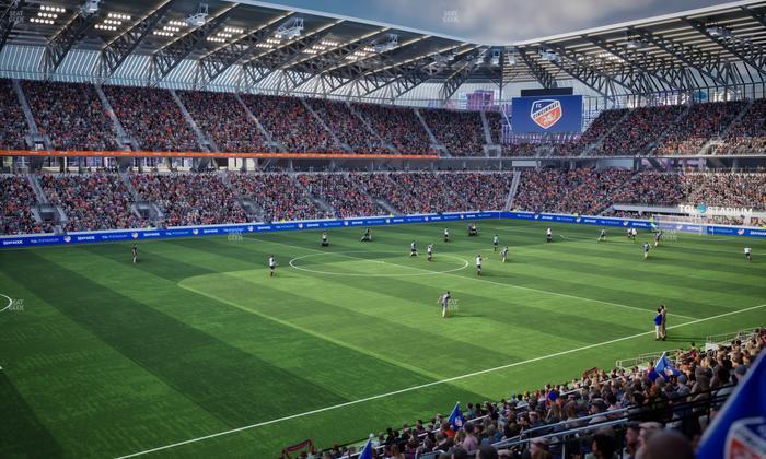 TQL Stadium - Section 101 Seat View