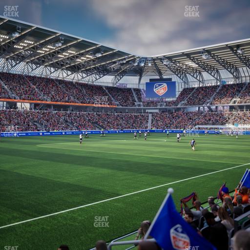 TQL Stadium - Section 102 Seat View