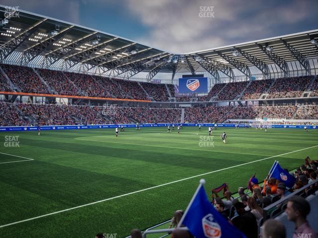 TQL Stadium - Section 102 Seat View