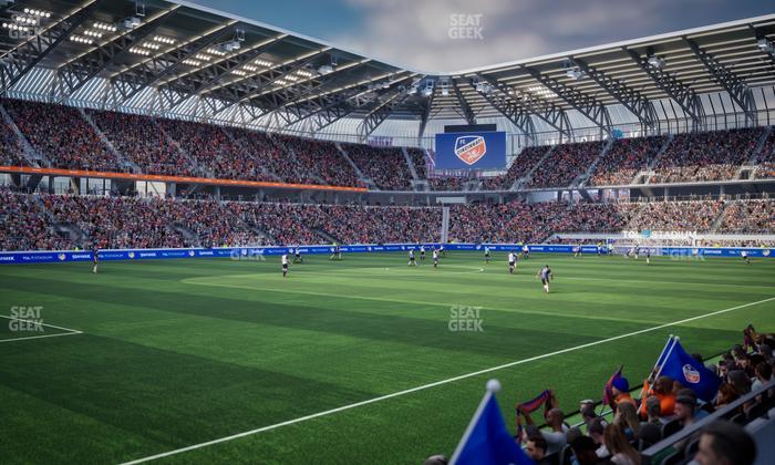 TQL Stadium - Section 102 Seat View