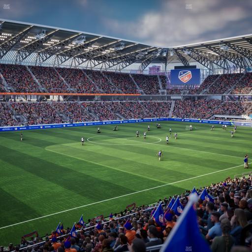 TQL Stadium - Section 102 Seat View