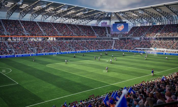 TQL Stadium - Section 102 Seat View