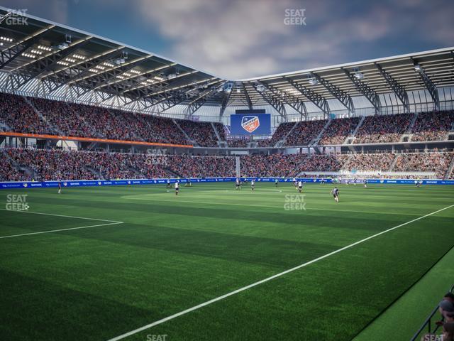 TQL Stadium - Section 103 Seat View