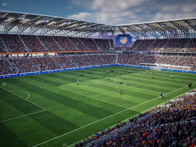 TQL Stadium - Section 103 Seat View