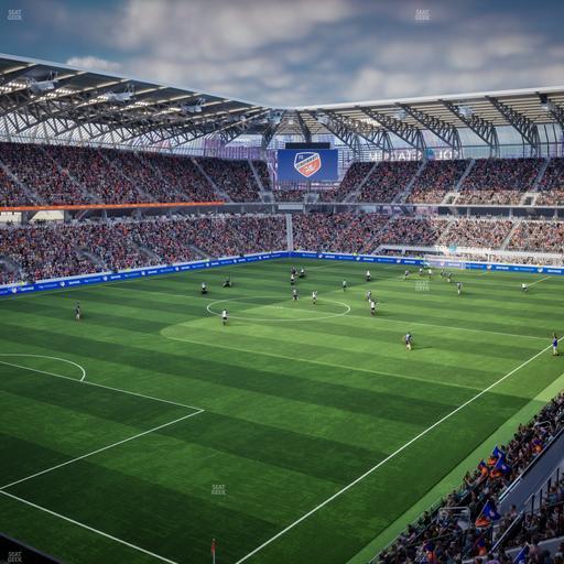 TQL Stadium - Section 104 Seat View