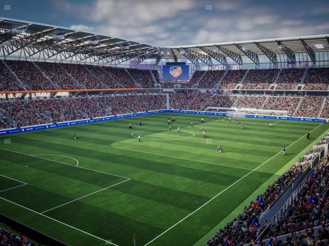 TQL Stadium - Section 104 Seat View