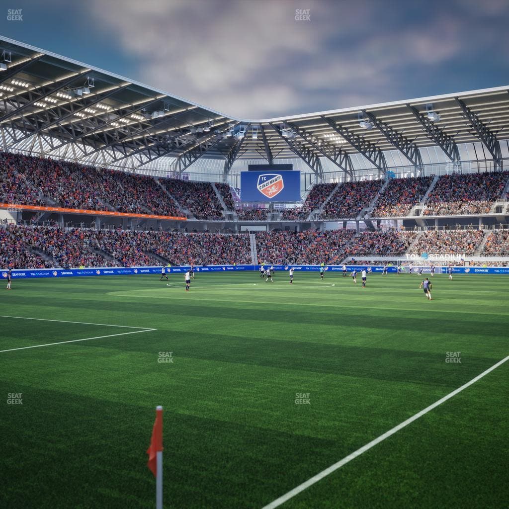 TQL Stadium - Section 104 Seat View