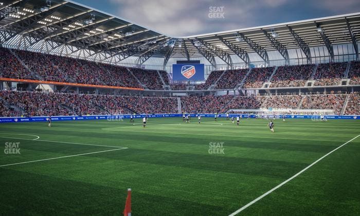 TQL Stadium - Section 104 Seat View