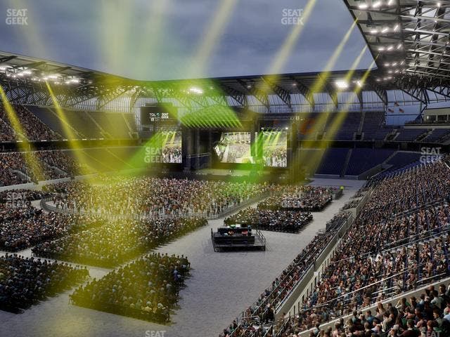 TQL Stadium - Section 104 Seat View