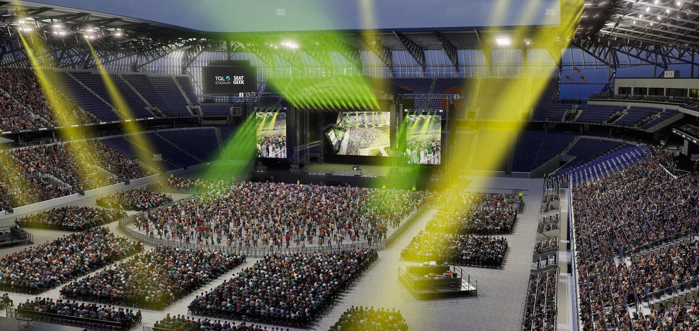 TQL Stadium - Section 105 Seat View