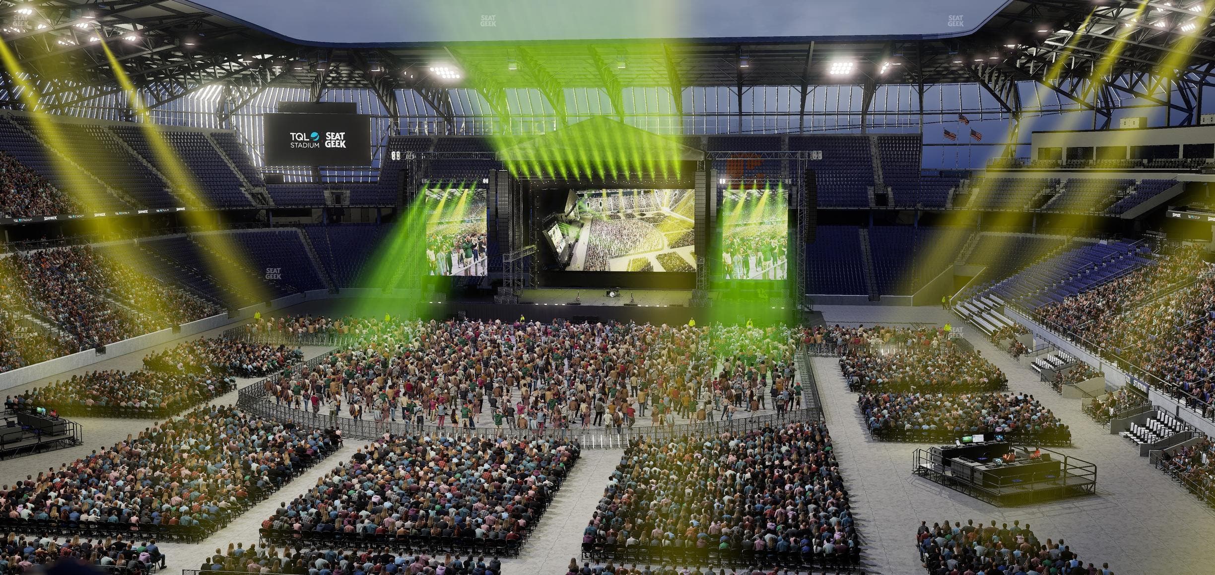 TQL Stadium - Section 107 Seat View