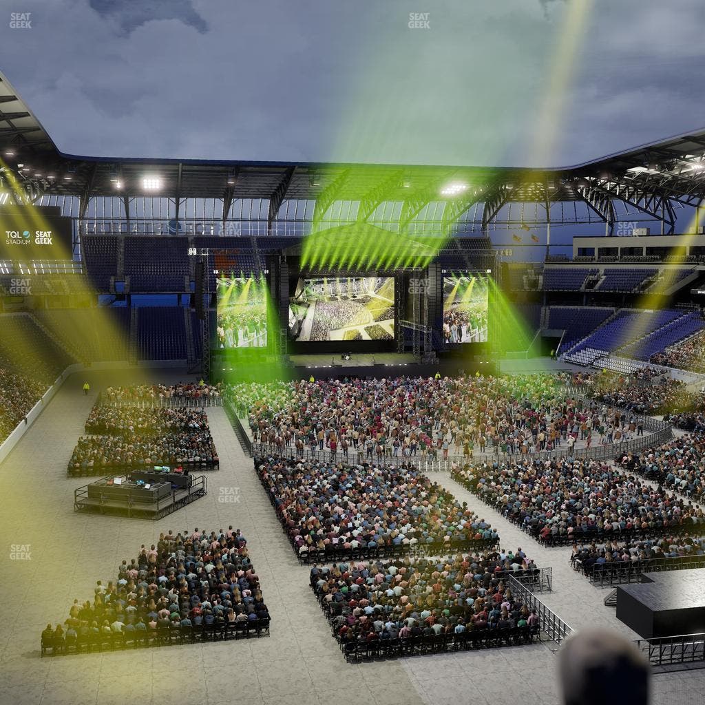TQL Stadium - Section 110 Seat View