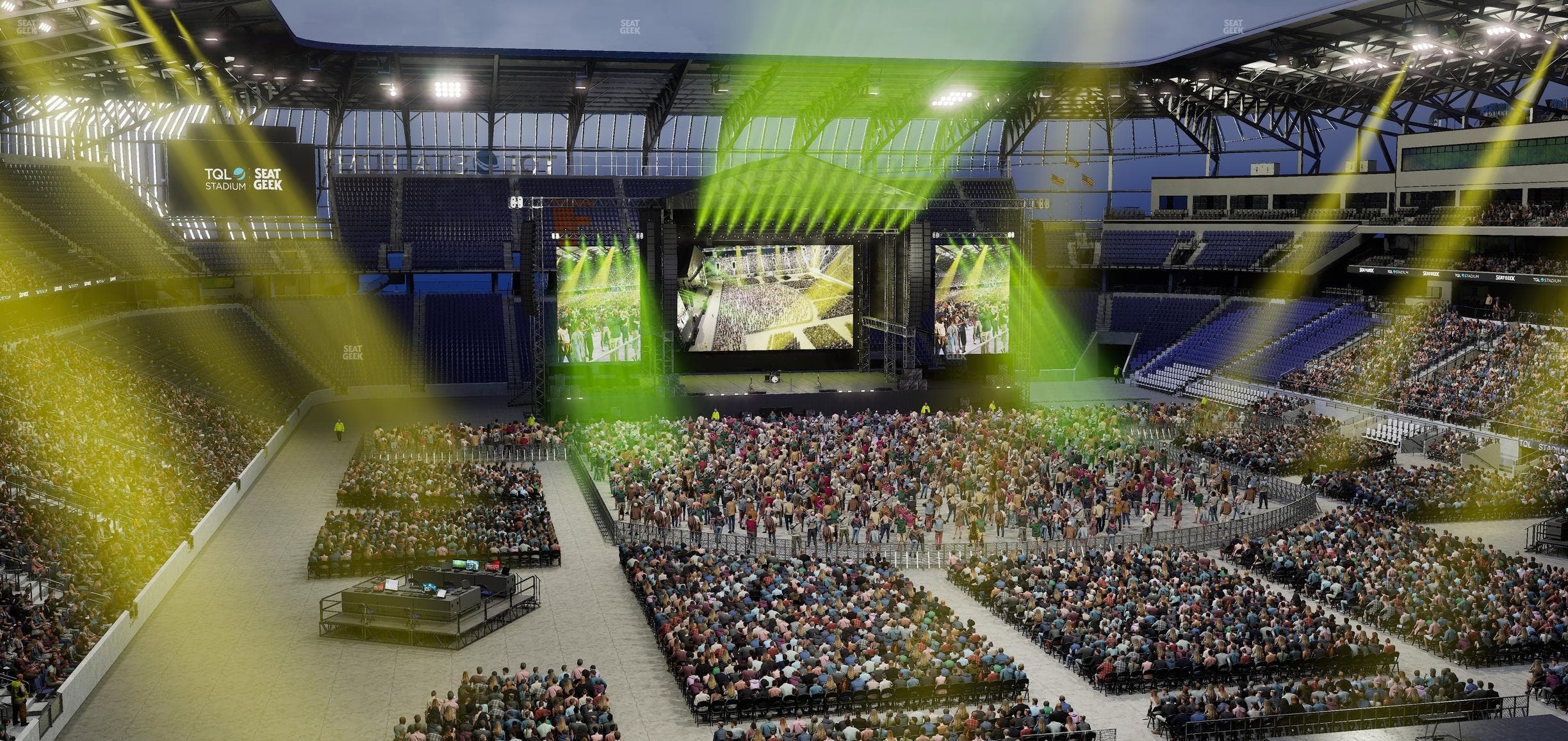 TQL Stadium - Section 110 Seat View