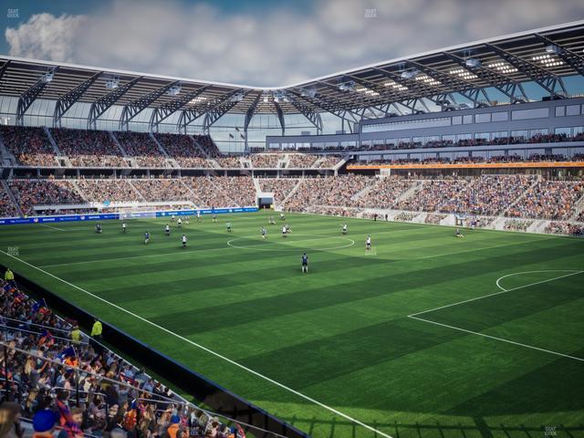 TQL Stadium - Section 112 Seat View