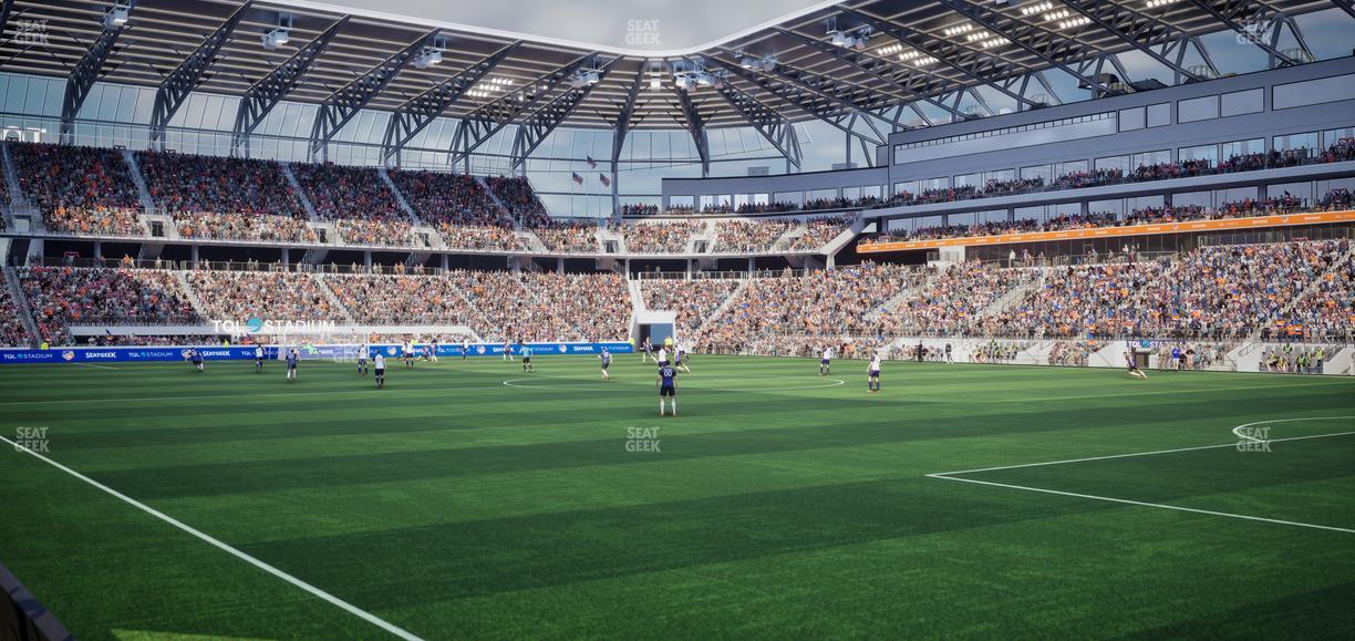 TQL Stadium - Section 112 Seat View