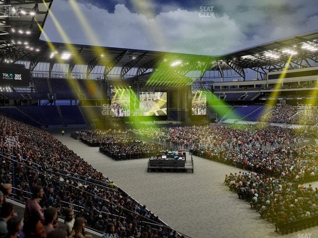 TQL Stadium - Section 112 Seat View