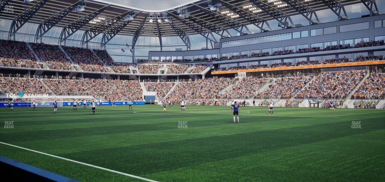 TQL Stadium - Section 114 Seat View