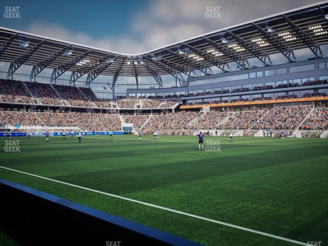 TQL Stadium - Section 114 Seat View