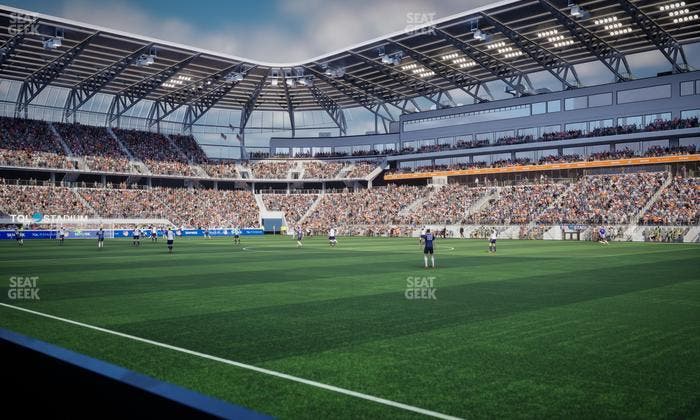 TQL Stadium - Section 114 Seat View