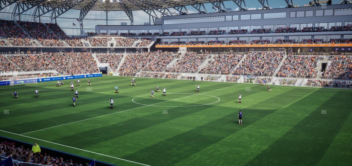 TQL Stadium - Section 114 Seat View