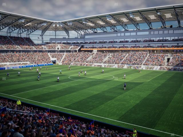 TQL Stadium - Section 114 Seat View