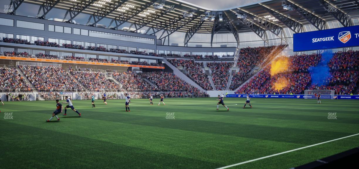 TQL Stadium - Section 122 Seat View