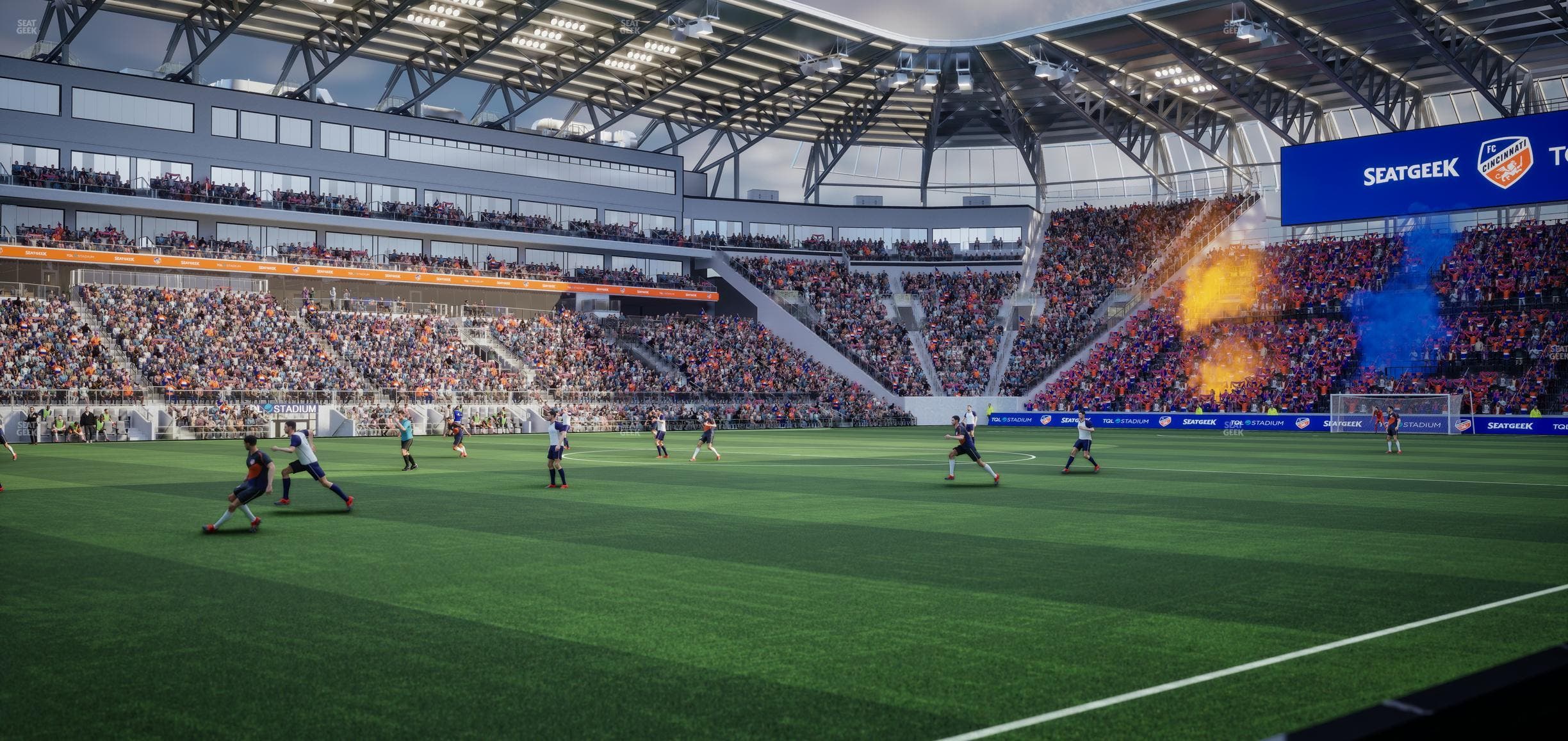 TQL Stadium - Section 122 Seat View