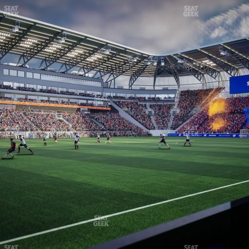 TQL Stadium - Section 122 Seat View