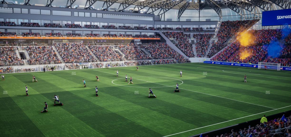 TQL Stadium - Section 122 Seat View