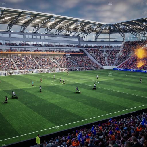 TQL Stadium - Section 122 Seat View