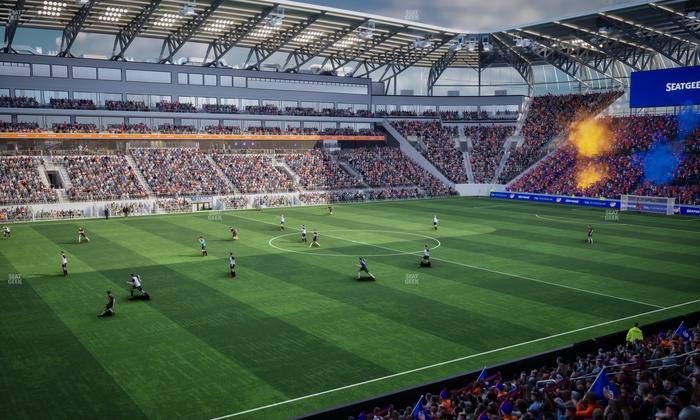 TQL Stadium - Section 122 Seat View