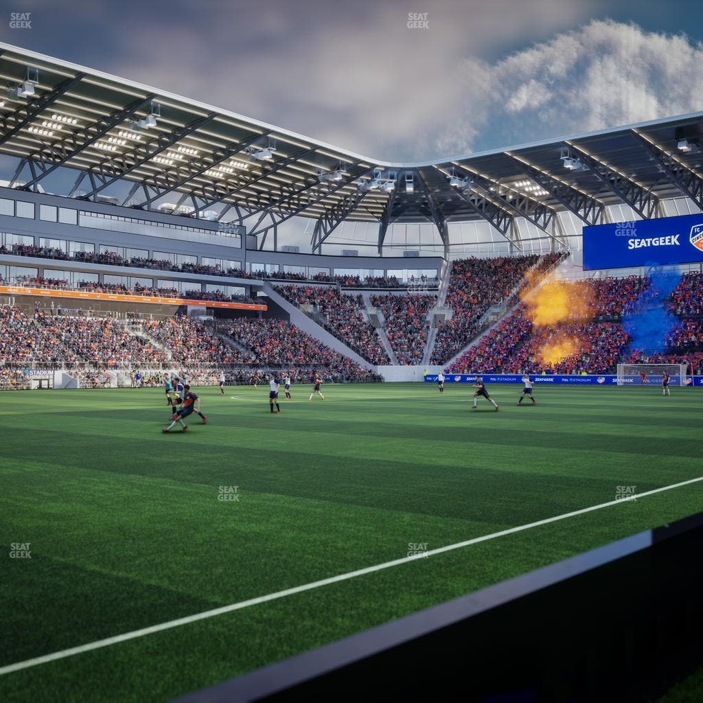 TQL Stadium - Section 123 Seat View
