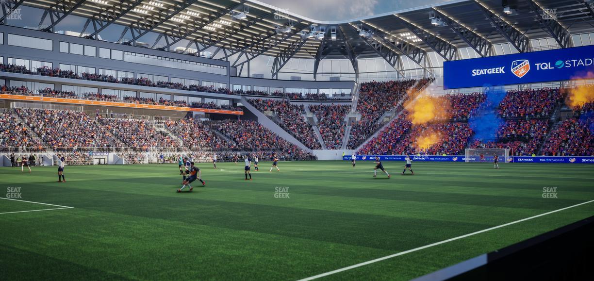 TQL Stadium - Section 123 Seat View