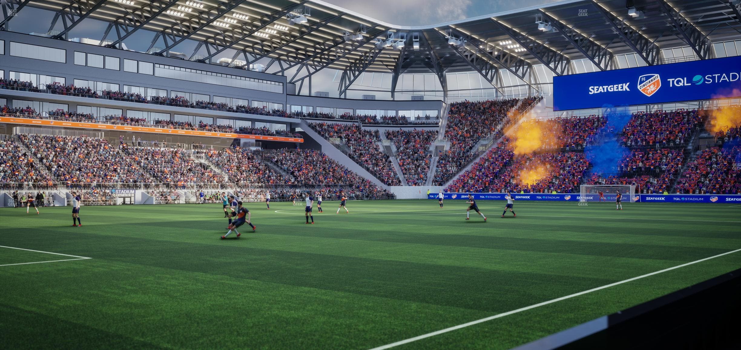TQL Stadium - Section 123 Seat View