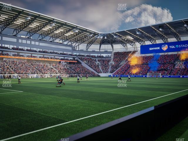 TQL Stadium - Section 123 Seat View