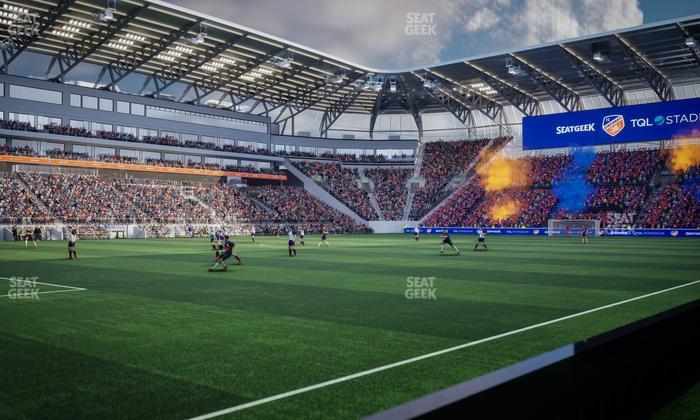 TQL Stadium - Section 123 Seat View