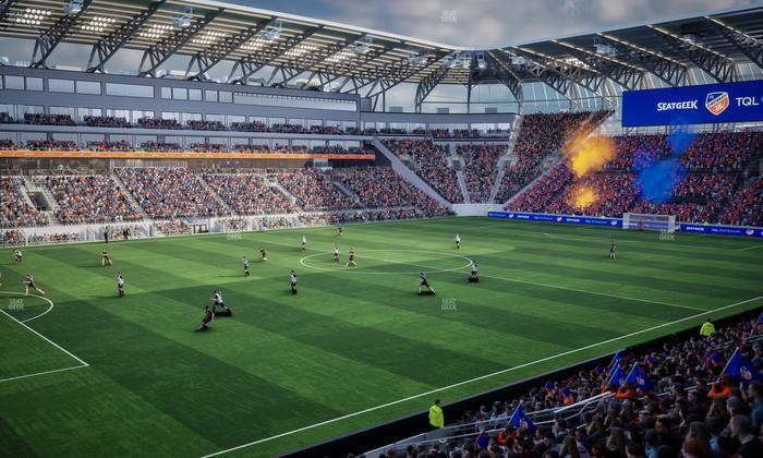 TQL Stadium - Section 123 Seat View