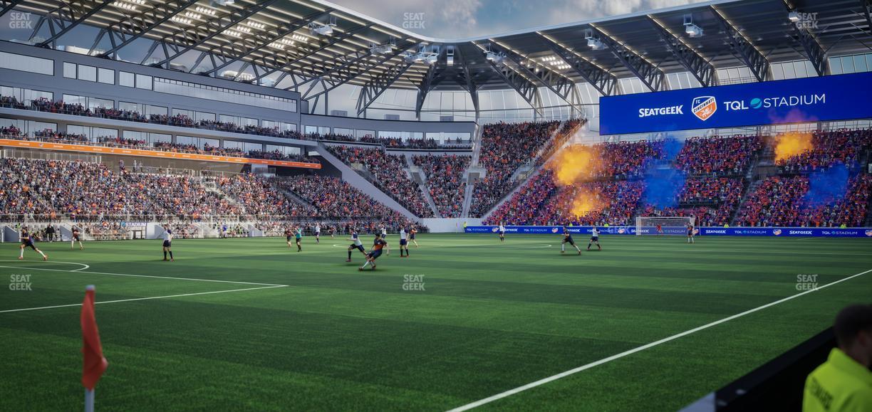 TQL Stadium - Section 124 Seat View