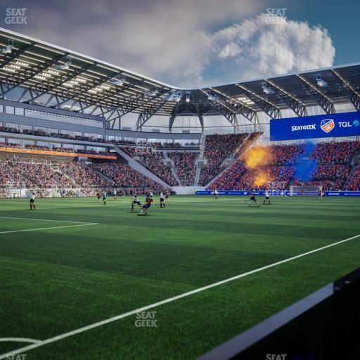 TQL Stadium - Section 124 Seat View